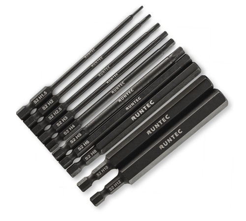 RUNTEC RT-BX10 Набор бит Runtec HEX 10 предметов RUNTEC RT-BX10 Набор бит Runtec HEX 10 предметов