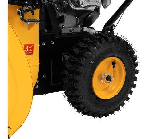 Бензиновая снегоуборочная машина SBM 610, 212 cc, ручной старт, фара Denzel Бензиновая снегоуборочная машина SBM 610, 212 cc, ручной старт, фара Denzel