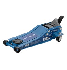 Домкрат гидравлический подкатной 3 т, быстрый подъем, Low profile quick lift, 75-505 мм, профессиональный STELS