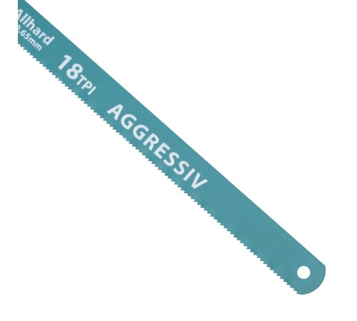Полотна для ножовки по металлу, 300 мм, 18 TPI, HSS, 2 шт Gross