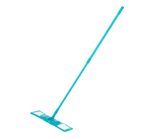 Швабра 120 см с пластик. складной подошвой, насадка из микрофиб, рукоятка телескоп., Home Palisad