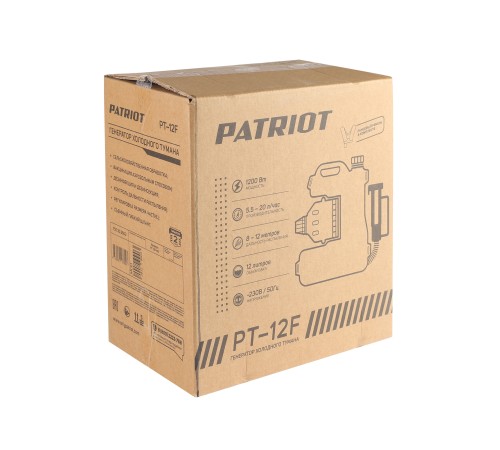 Генератор холодного тумана PATRIOT PT 12 F Генератор холодного тумана PATRIOT PT 12 F