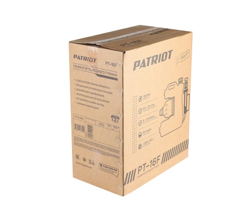 Генератор холодного тумана PATRIOT PT 16 F
