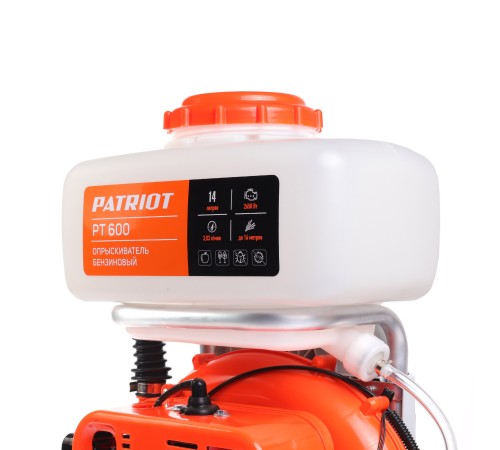Опрыскиватель ранцевый бензиновый PATRIOT PT 600 Опрыскиватель ранцевый бензиновый PATRIOT PT 600