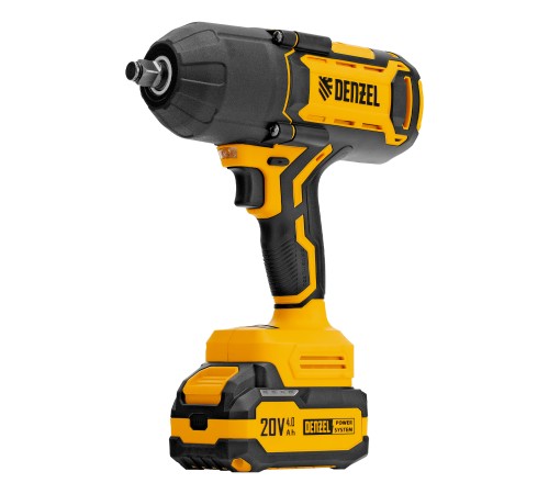 Гайковерт ударный аккумуляторный бесщет. CIWH-BL-20-1000, Li-Ion, 20 В// Denzel