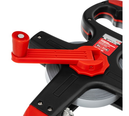 Рулетка геодезическая, 30 м х 12,5 мм, металлическая лента, открытый корпус Matrix