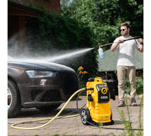 Моечная машина высокого давления K 50 Power, 2100 Вт, 150 бар, 600 л/ч, асинх. двиг.// Denzel