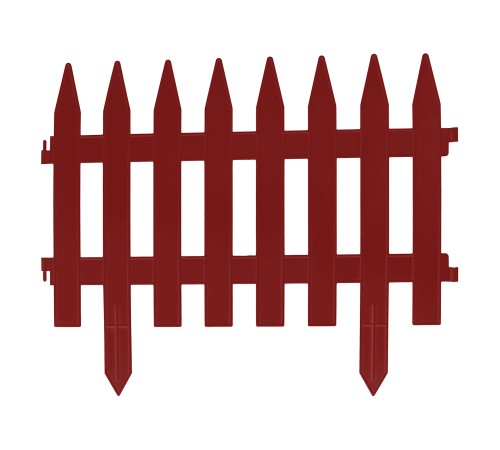 Забор декоративный "Рейка", 28 х 300 см, терракот, Palisad Забор декоративный "Рейка", 28 х 300 см, терракот, Palisad