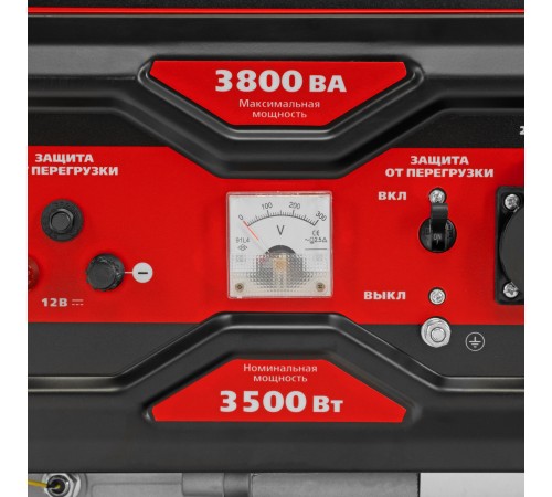 Генератор бензиновый LK-3800R, 3,8 кВт, 230В, ручной стартер Kronwerk Генератор бензиновый LK-3800R, 3,8 кВт, 230В, ручной стартер Kronwerk