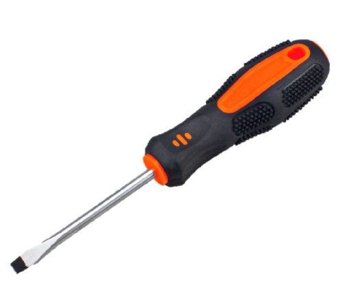 Отвертка плоский шлиц SL4х200мм, CrV, магнитный наконечник Sturm!