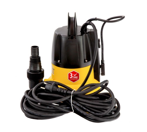 Дренажный насос DP500E, 500 Вт, подъем 7 м, 7000 л/ч Denzel