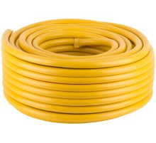 Шланг поливочный трехслойный армированный, желтый 3/4" х 2,2 мм х 50 м КУРС РОС
