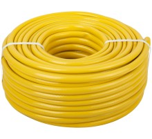 Шланг поливочный трехслойный армированный, желтый 1/2" х 1.9 мм х 50 м КУРС РОС