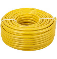 Шланг поливочный трехслойный армированный, желтый 1/2" х 1.9 мм х 50 м КУРС РОС
