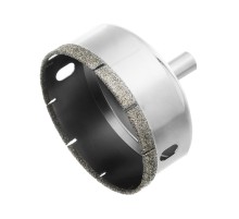 Сверло по стеклу и керамической плитке, 68 х 55 мм, цилиндрический хвостовик Сибртех