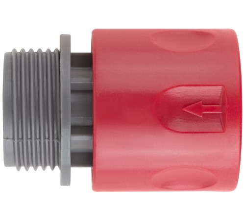 Соединитель пластиковый, внешняя резьба 3/4" КУРС