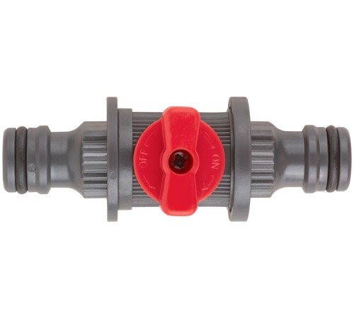 Переходник пластиковый с запорным клапаном (быстросъемное соединение) КУРС