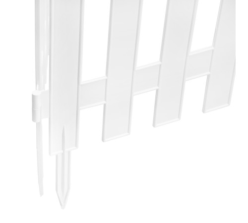 Забор декоративный 36х300 см, белый, Palisad Забор декоративный 36х300 см, белый, Palisad