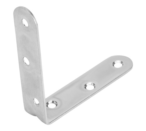 Кронштейн МК 80 х 80 мм, цинк, 10 шт, (Металлист)