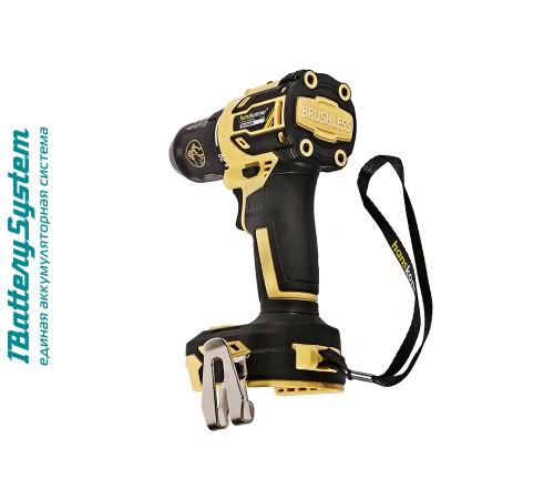 HCD2065BL Дрель аккумуляторная б/щ Hanskonner 1BatterySystem