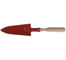 Совок посадочный с деревянной ручкой узкий РОС
