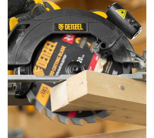 Пильный диск по дереву с гвоздями, ф185 х 20 мм, 24 зубов Denzel