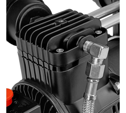 Компрессор безмасл. малошумный DLP-950/24, 950Вт,24 л, 2850 об/мин, 170 л/мин Denzel