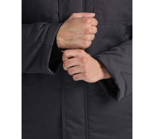 Костюм зимний Ховард (тк.OxLine) п/к, т.серый/черный/лимонный