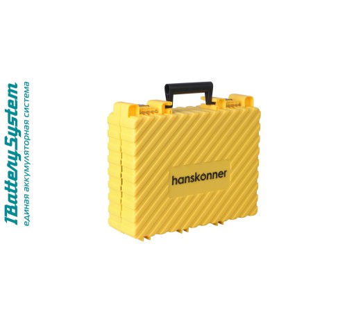 Аккумуляторный ударный шуруповерт Hanskonner HCD1865I 1BatterySystem Аккумуляторный ударный шуруповерт Hanskonner HCD1865I 1BatterySystem