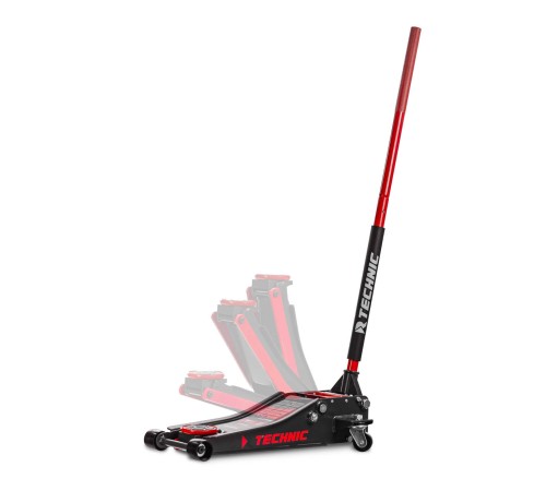 RUNTEC RT-PJL3T Домкрат подкатной низкого подхвата 3 т, 80-500 мм, усиленный, TECHNIC