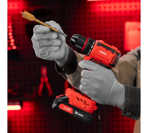 Дрель-шуруповерт аккумуляторная бесщет. CDS-BL-20, Li-Ion, 20 В// MTX