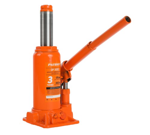Домкрат бутылочный PATRIOT DB 3000 3 T