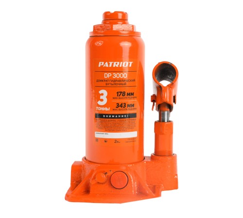 Домкрат бутылочный PATRIOT DB 3000 3 T