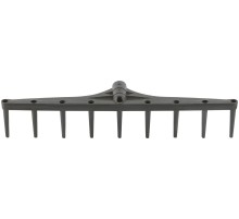 Грабли для сена пластиковые, 9 зубьев РОС