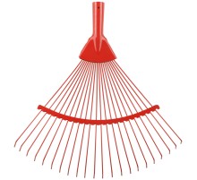 Грабли веерные, проволочный зуб, 22 зуба, 400 мм FIT IT