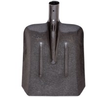 Лопата совковая без черенка, "рельсовая сталь" 235х350 мм CHINA