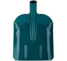 Лопата совковая без черенка, с ребрами жесткости 220х270 мм КУРС РОС