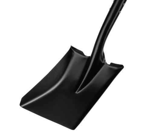 Лопата совковая, 230х285х1500 мм, деревянный лакированный черенок, LUXE Palisad