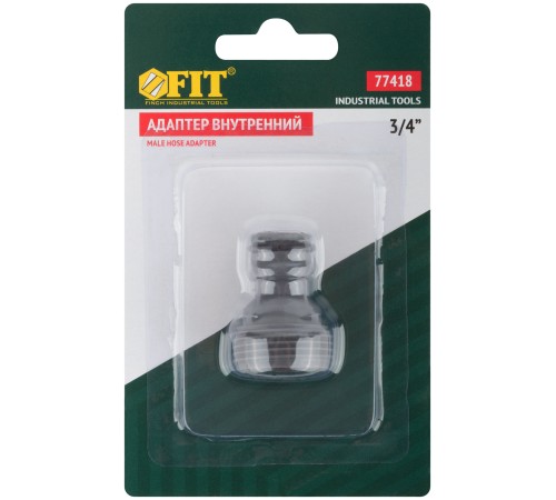 Адаптер внутренний пластиковый 3/4" FIT IT Адаптер внутренний пластиковый 3/4" FIT IT