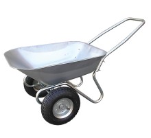Тачка садовая двухколесная, 65 л, грузоподъемность 110 кг FIT IT