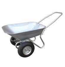 Тачка садовая двухколесная, 65 л, грузоподъемность 110 кг FIT IT