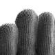 Перчатки трикотажные, акрил, серая туча, оверлок Сибртех