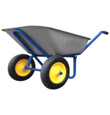 Тачка строительная двухколесная, 100 л, грузоподъемность 200 кг КУРС РОС Тачка строительная двухколесная, 100 л, грузоподъемность 200 кг КУРС РОС
