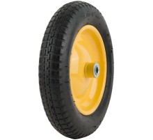 Колесо запасное 350х70х220 мм для тачки 77601 ( 3.00-8 ) ( посадка ширина 95 мм, диаметр 16 мм ) РОС