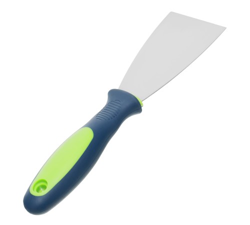 Шпательная лопатка из нержавеющей стали, 60 мм, двухкомпонентная ручка Сибртех