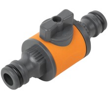 Переходник двухкомпонентный с запорным клапаном FIT IT