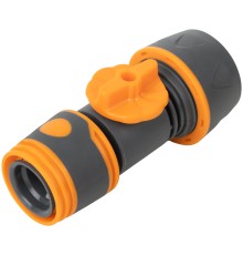 Соединитель двухкомпонентный 3/4'' с запорным клапаном FIT IT Соединитель двухкомпонентный 3/4'' с запорным клапаном FIT IT