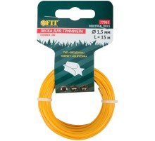 Леска для садовых триммеров "Звездочка" 1,5 мм х 15 м FIT РОС