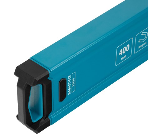 Уровень алюминиевый, магнит., фрезерованный, 2 глазка, 0,5 мм/м, 400 мм Gross