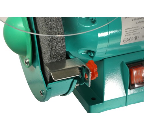 Станок точильный дисково-ленточный BG61150 Sturm!,350Вт,150 мм,50*686, подключение насадки для заточки сверл
